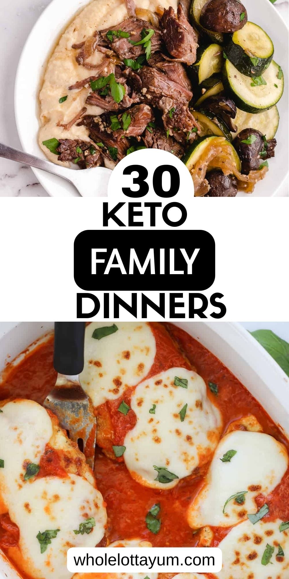 Looking for easy keto dinners your whole family will love? These keto dinner recipes are low carb, family friendly, and perfect for busy weekday nights with chicken, ground beef, and more.