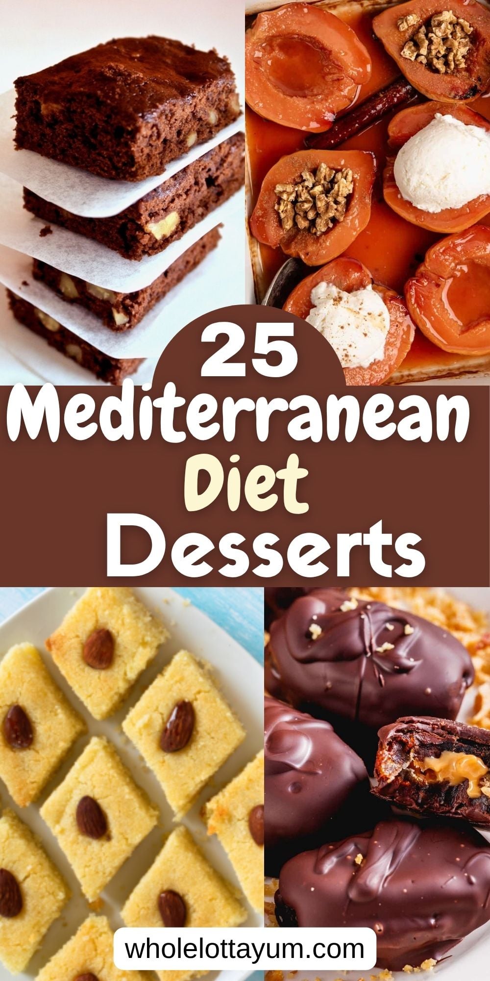 Healthy Mediterranean Diet Desserts