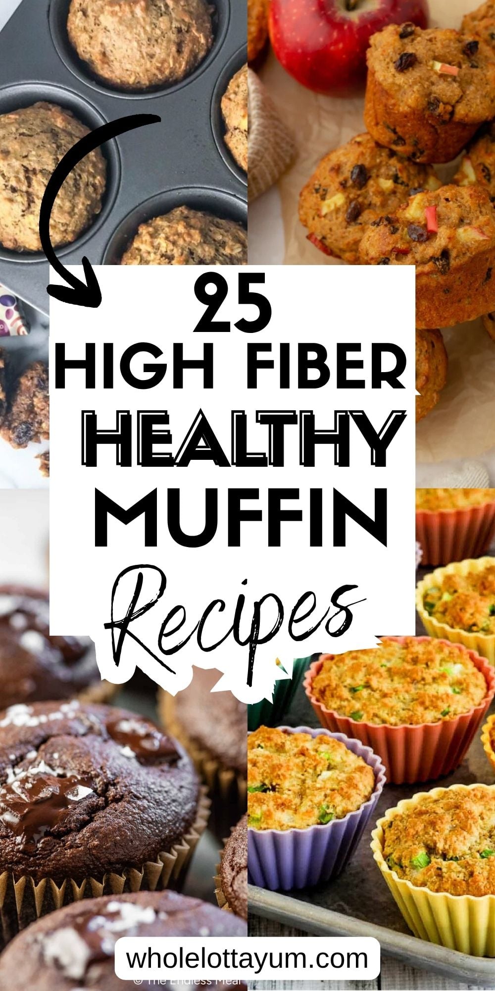 high fiber healthy muffin recipes