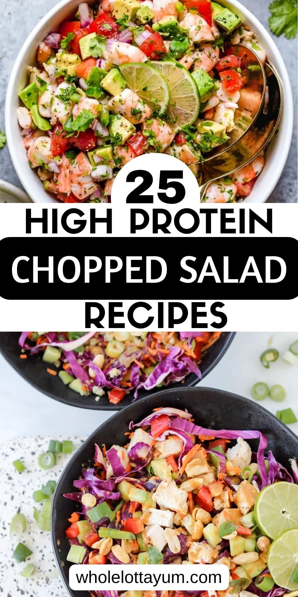 High Protein Chopped Salad Recipes