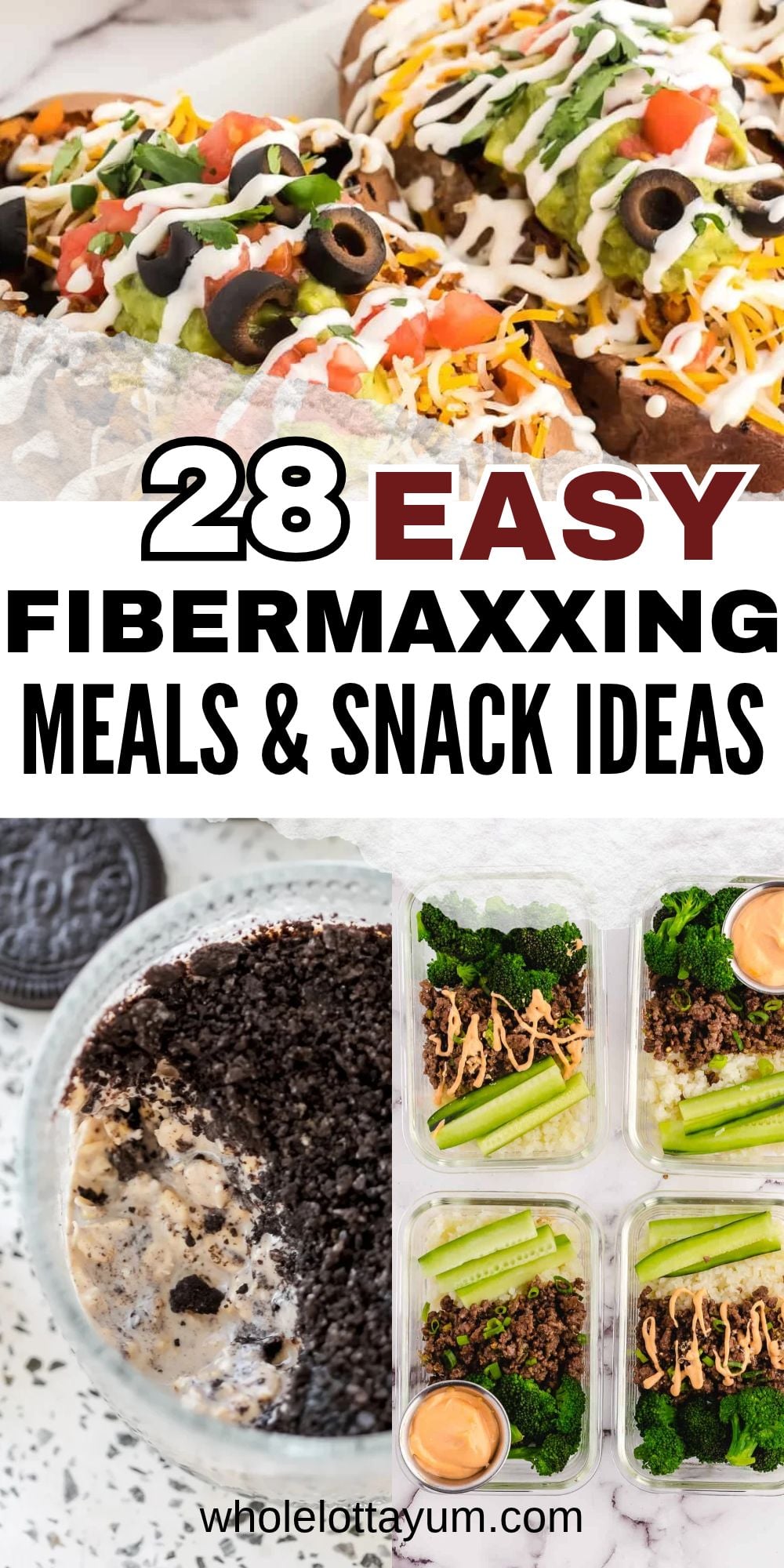fibermaxxing recipes and ideas pins for pinterest